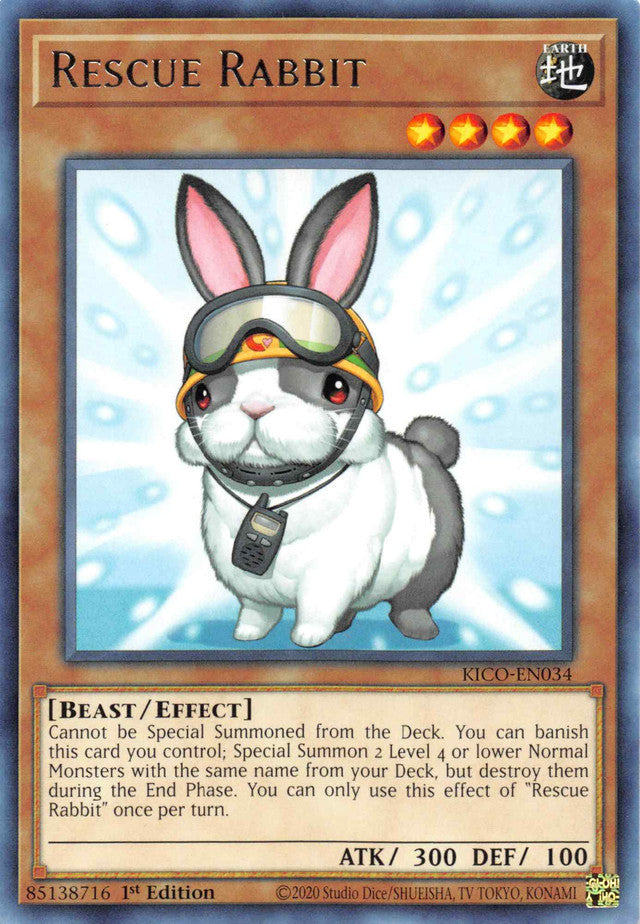 Rescue Rabbit [KICO-EN034] Rare - Duel Kingdom
