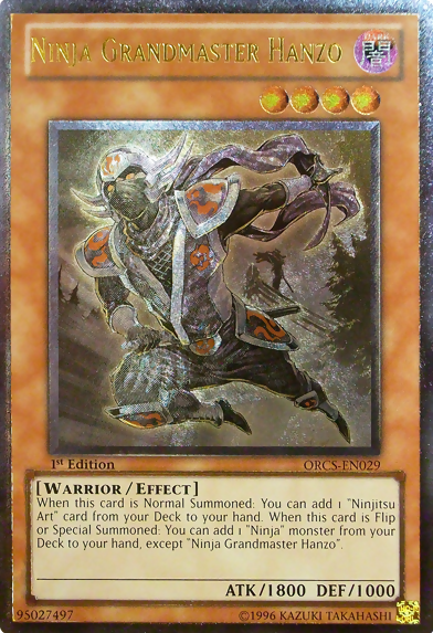 Ninja Grandmaster Hanzo [ORCS-EN029] Ultimate Rare - Duel Kingdom