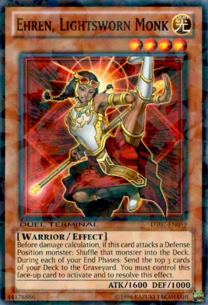 Ehren, Lightsworn Monk [DT07-EN059] Common - Duel Kingdom