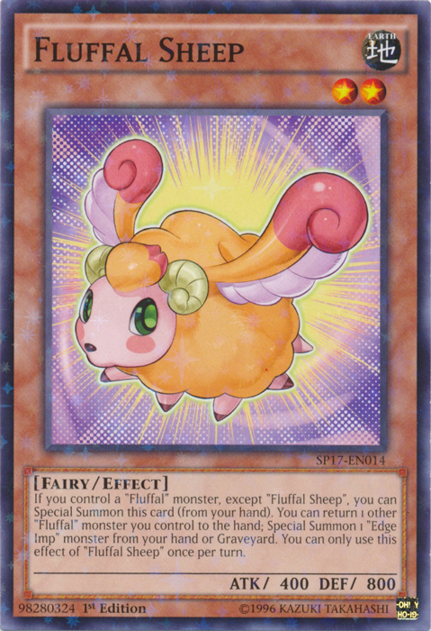 Fluffal Sheep [SP17-EN014] Starfoil Rare - Duel Kingdom