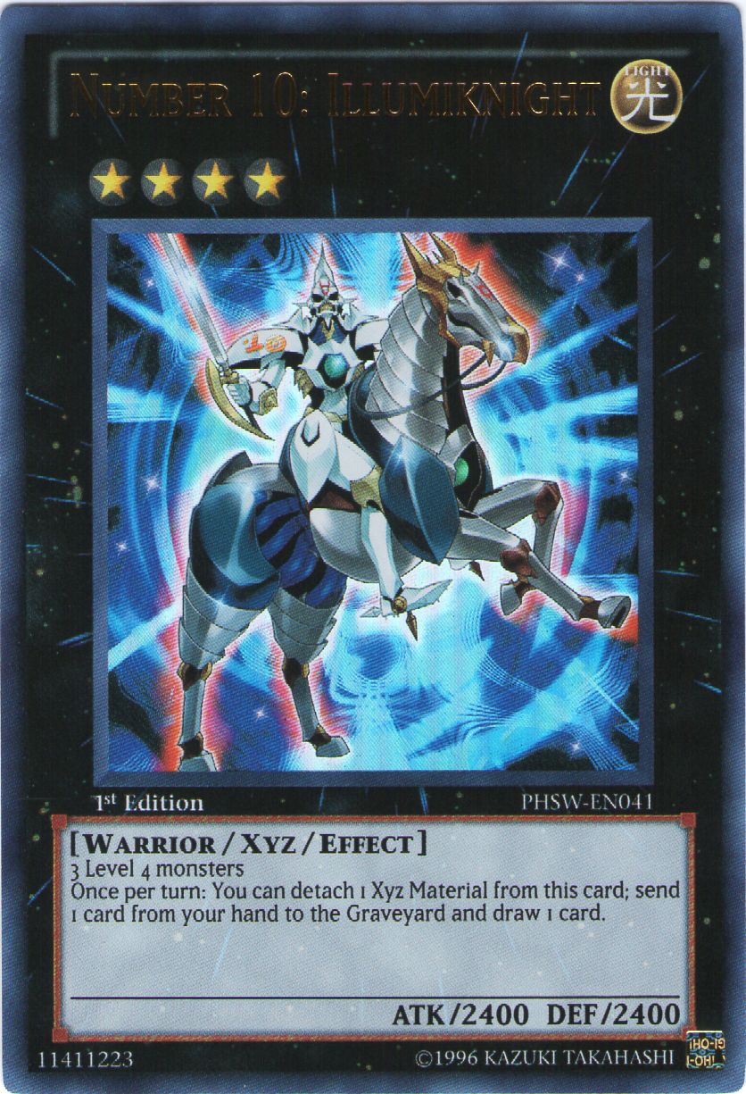 Number 10: Illumiknight [PHSW-EN041] Ultra Rare - Duel Kingdom