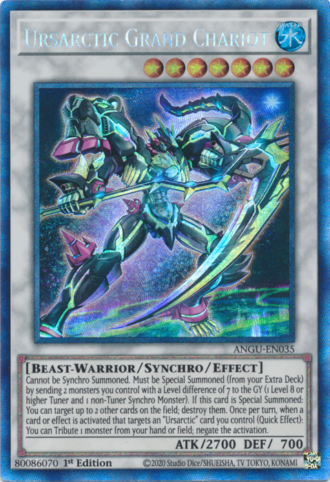 Ursarctic Grand Chariot
 (Collector's Rare) [ANGU-EN035] Collector's Rare - Duel Kingdom