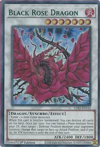 Black Rose Dragon (Green) [LDS2-EN110] Ultra Rare - Duel Kingdom