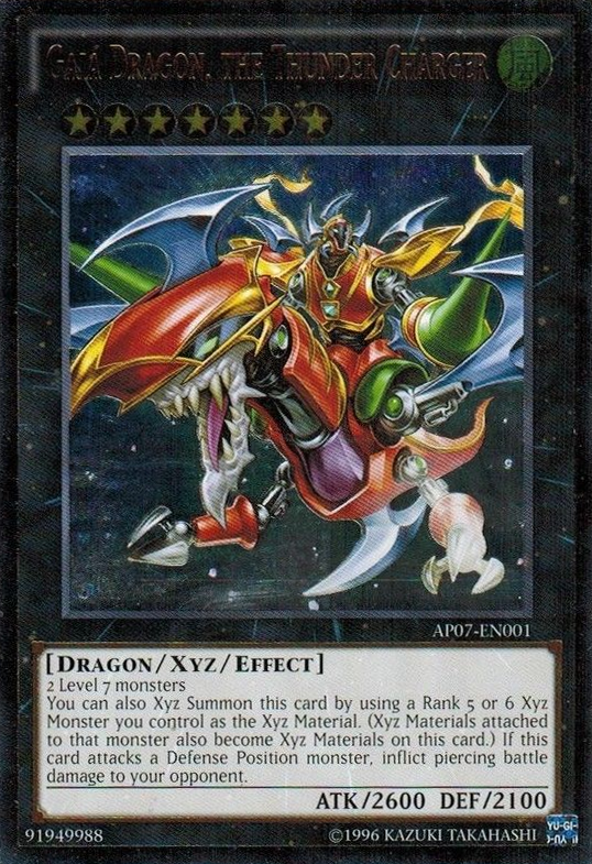 Gaia Dragon, the Thunder Charger [AP07-EN001] Ultimate Rare - Duel Kingdom