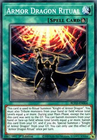 Armor Dragon Ritual [BLVO-EN064] Common - Duel Kingdom
