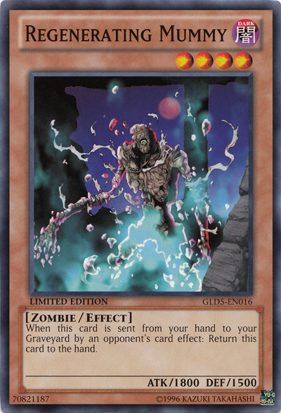 Regenerating Mummy [GLD5-EN016] Common - Duel Kingdom