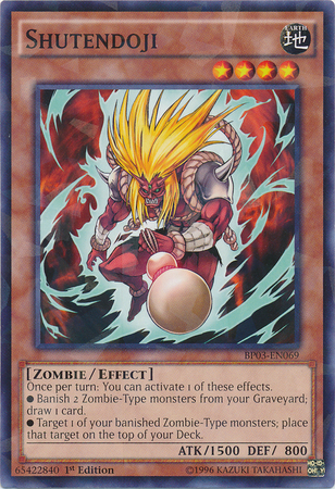 Shutendoji [BP03-EN069] Shatterfoil Rare - Duel Kingdom