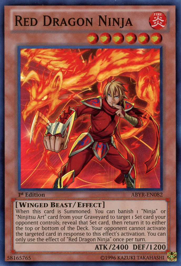 Red Dragon Ninja [ABYR-EN082] Super Rare - Duel Kingdom