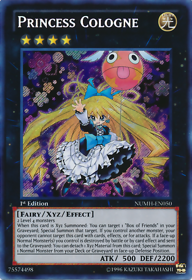 Princess Cologne [NUMH-EN050] Secret Rare - Duel Kingdom