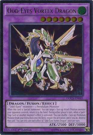 Odd-Eyes Vortex Dragon (UTR) [DOCS-EN045] Ultimate Rare - Duel Kingdom