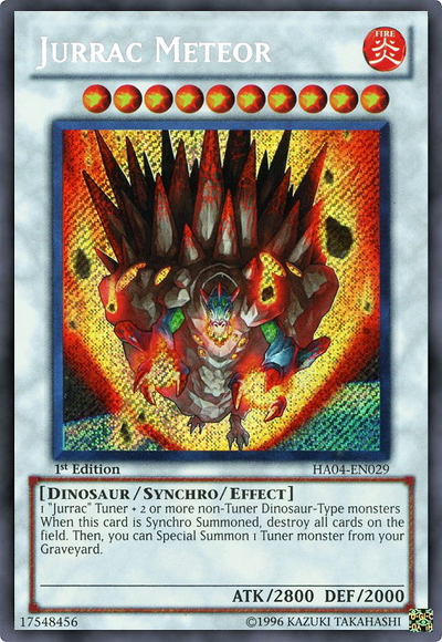 Jurrac Meteor [HA04-EN029] Secret Rare - Duel Kingdom