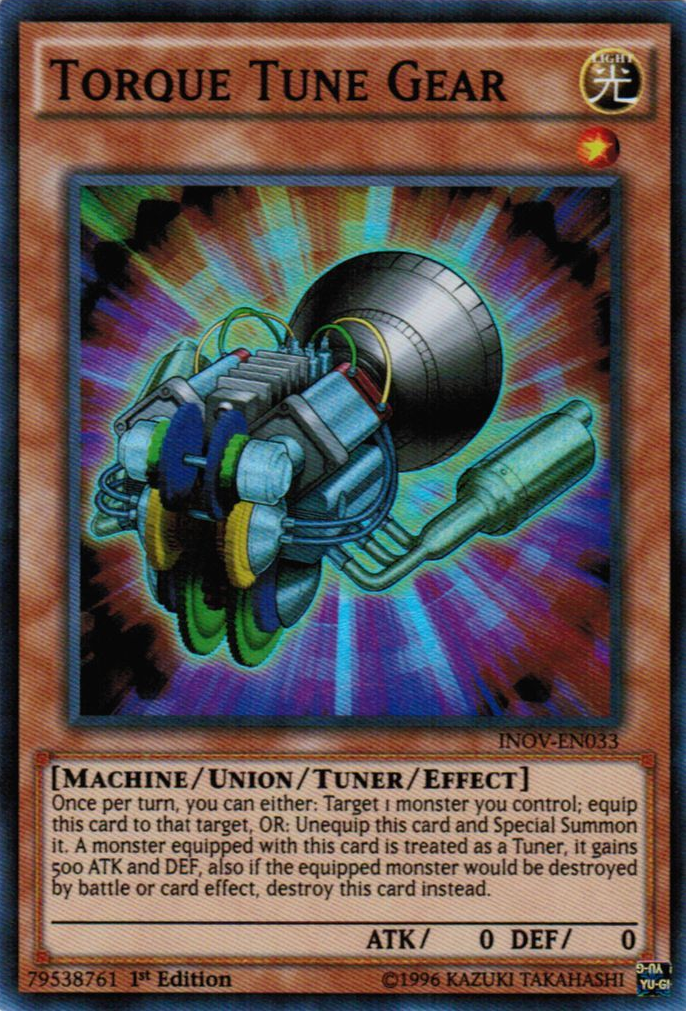 Torque Tune Gear [INOV-EN033] Super Rare - Duel Kingdom