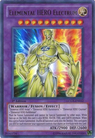 Elemental HERO Electrum [LCGX-EN052] Ultra Rare - Duel Kingdom