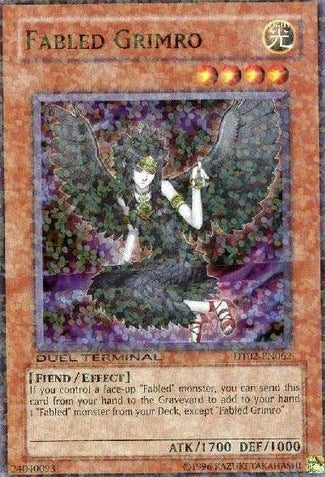 Fabled Grimro [DT02-EN062] Super Rare - Duel Kingdom