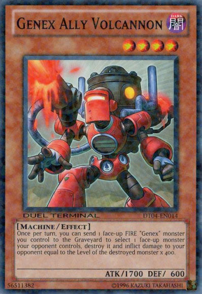 Genex Ally Volcannon [DT04-EN014] Common - Duel Kingdom