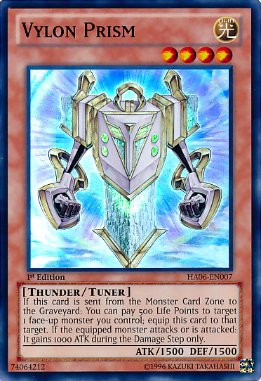 Vylon Prism [HA06-EN007] Super Rare - Duel Kingdom