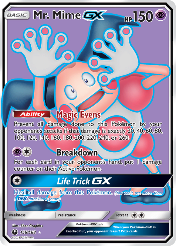 Mr. Mime GX (156/168) [Sun & Moon: Celestial Storm] - Duel Kingdom