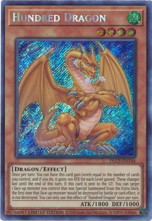 Hundred Dragon [DLCS-EN146] Secret Rare - Duel Kingdom