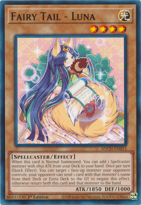 Fairy Tail - Luna [SDCH-EN013] Common - Duel Kingdom