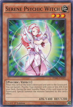 Serene Psychic Witch [HSRD-EN049] Common - Duel Kingdom