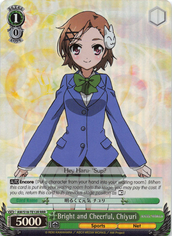 Bright and Cheerful, Chiyuri (AW/S18-TE12 TD) [Accel World]