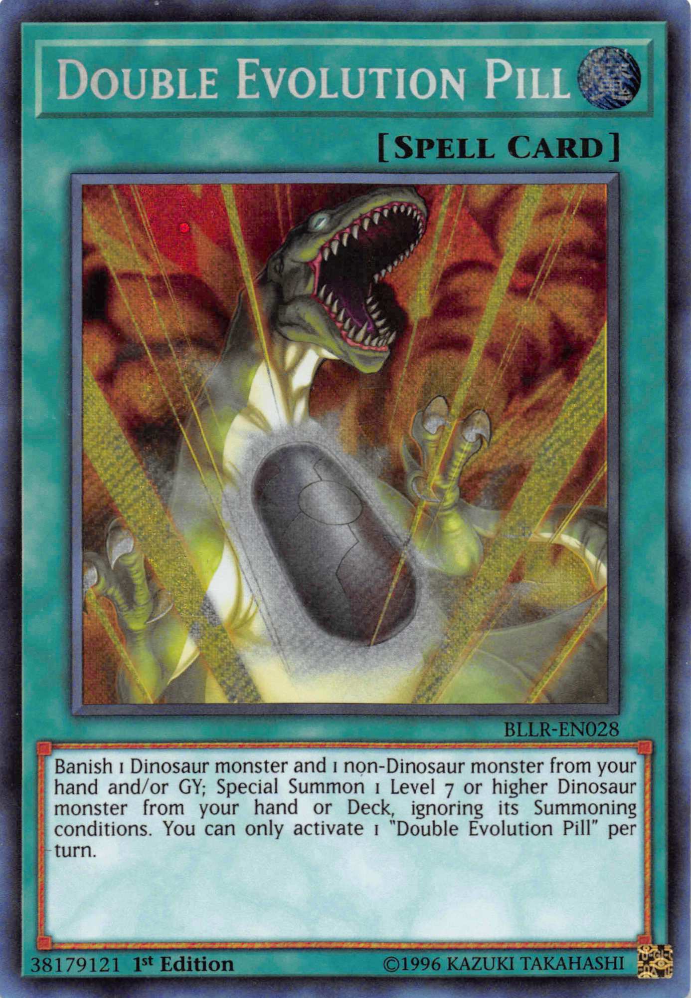 Double Evolution Pill [BLLR-EN028] Secret Rare