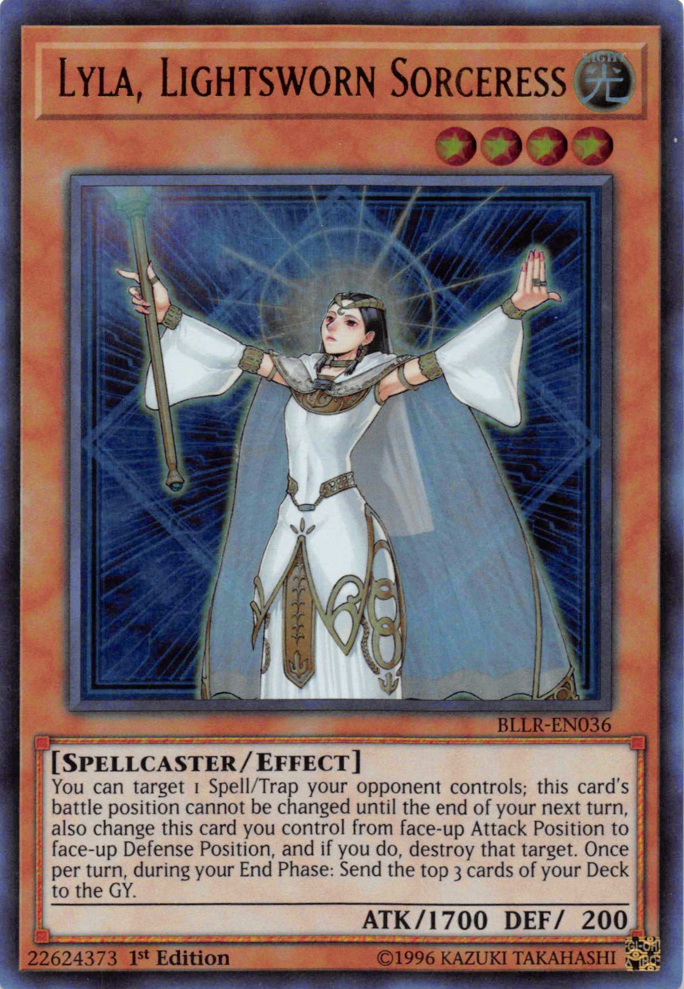 Lyla, Lightsworn Sorceress [BLLR-EN036] Ultra Rare