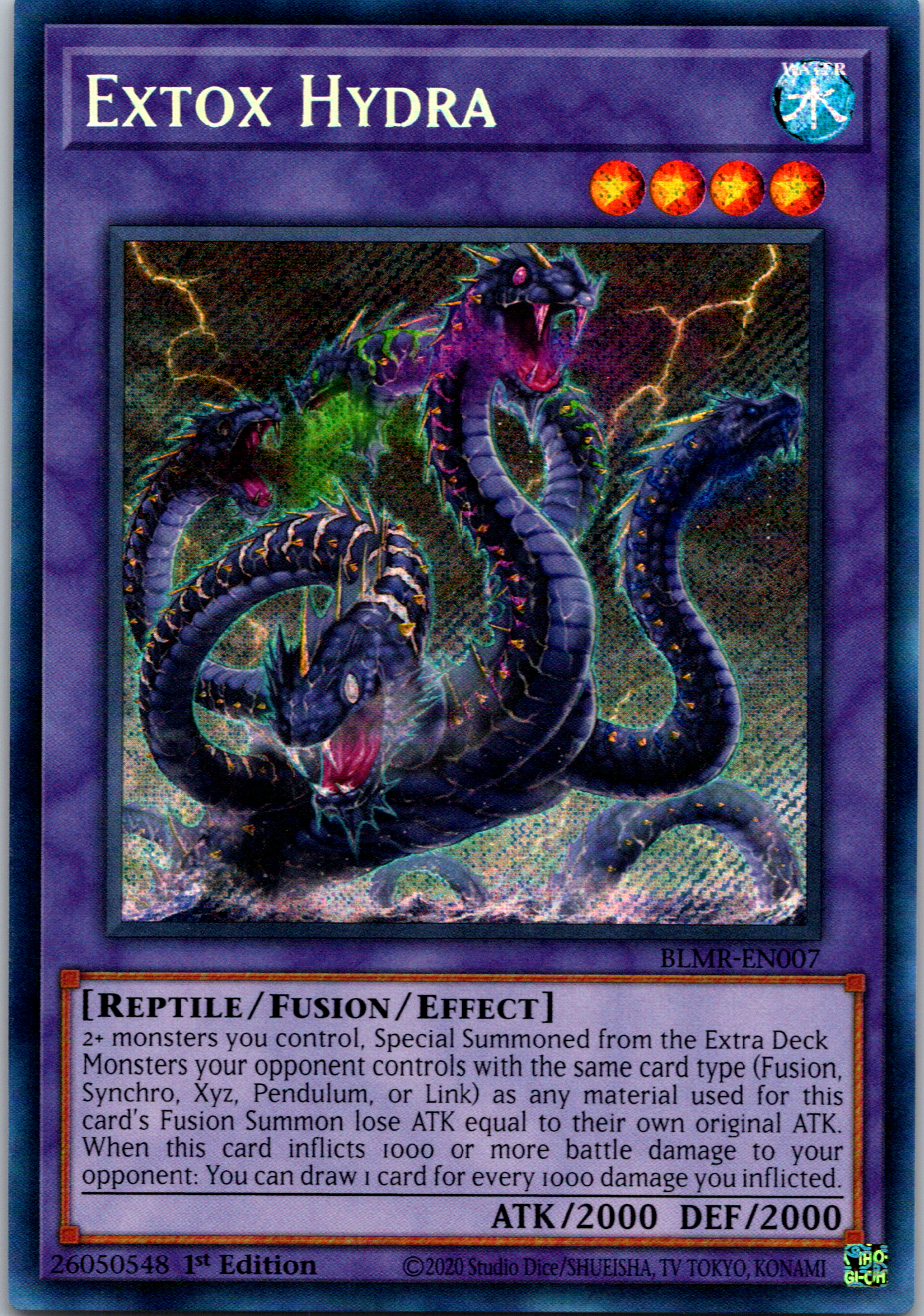 Extox Hydra [BLMR-EN007] Secret Rare
