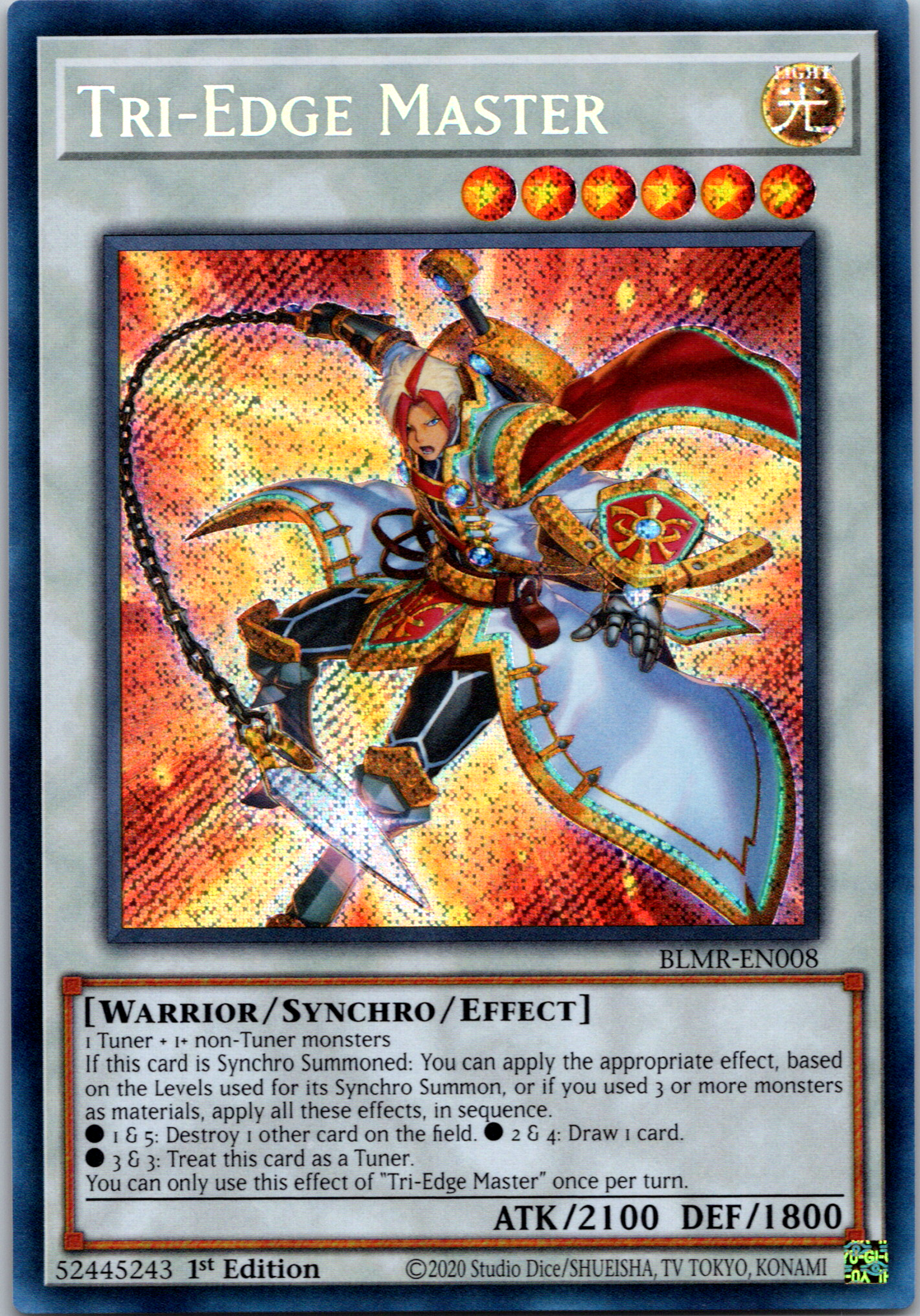 Tri-Edge Master [BLMR-EN008] Secret Rare