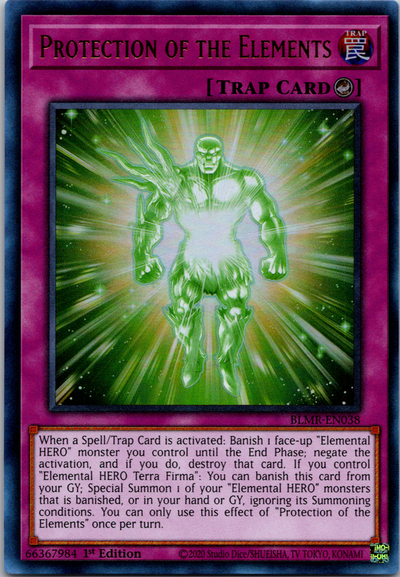 Protection of the Elements [BLMR-EN038] Ultra Rare