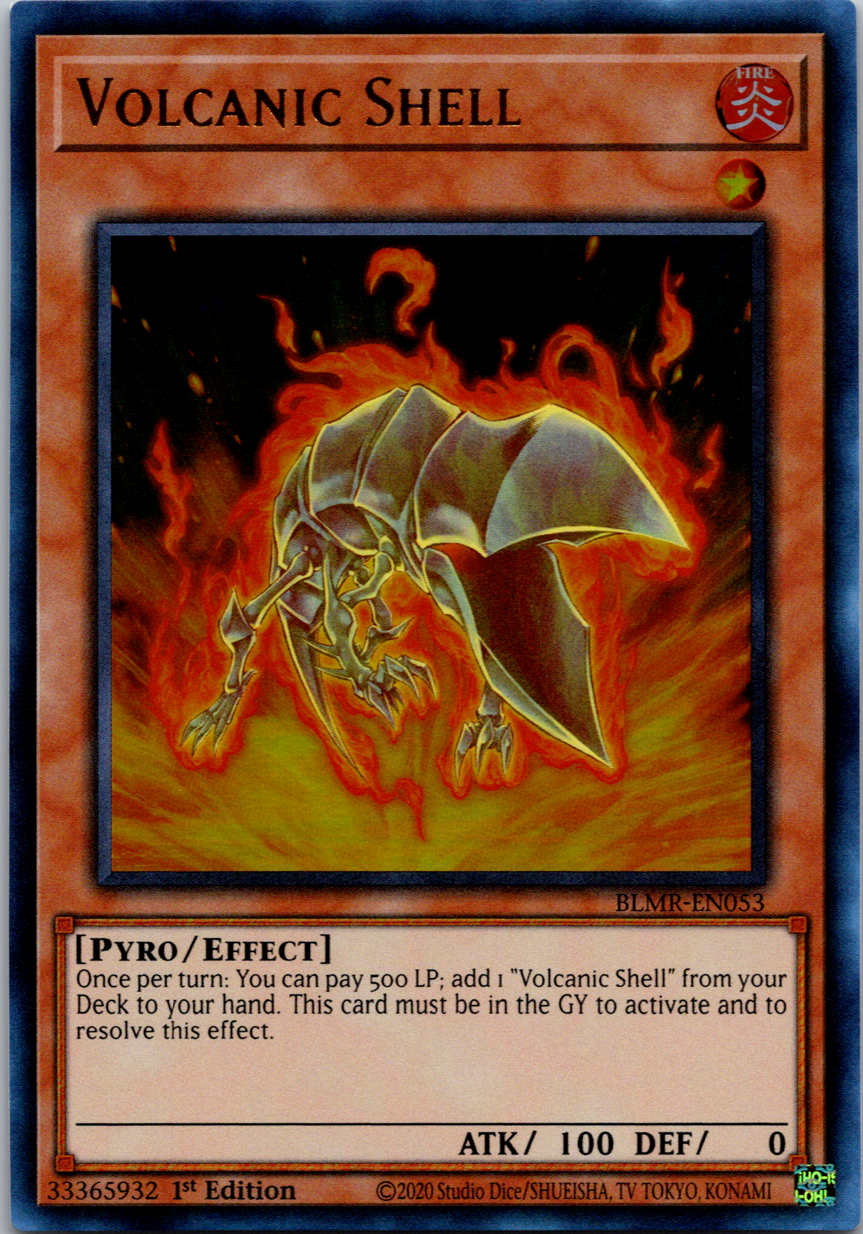 Volcanic Shell [BLMR-EN053] Ultra Rare