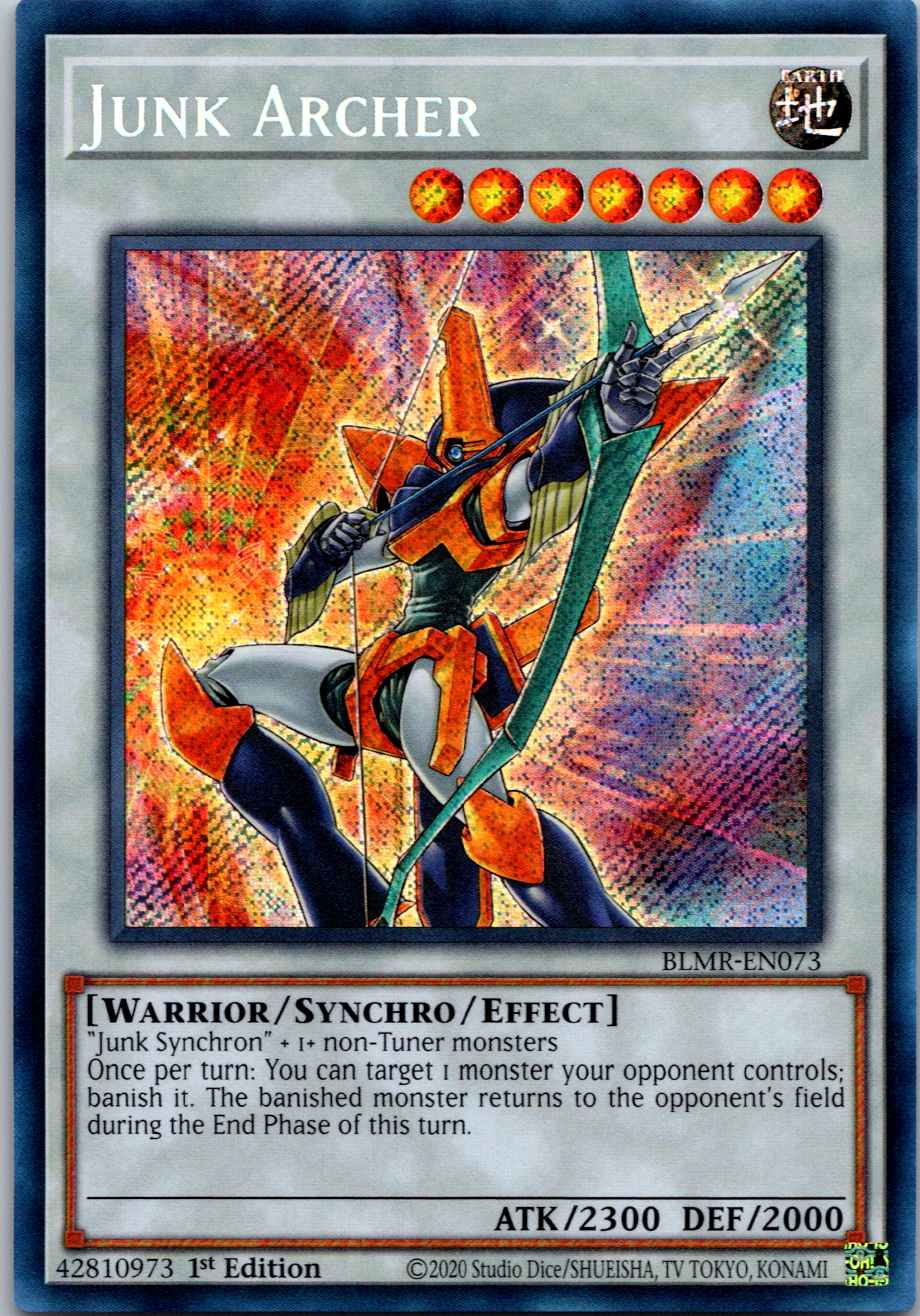 Junk Archer [BLMR-EN073] Secret Rare