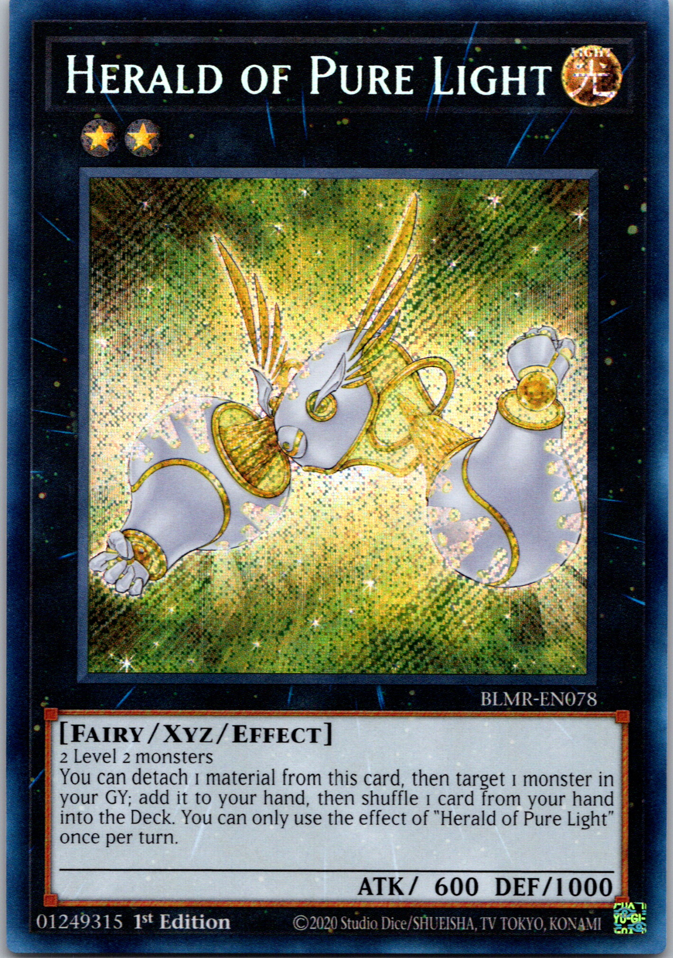 Herald of Pure Light [BLMR-EN078] Secret Rare