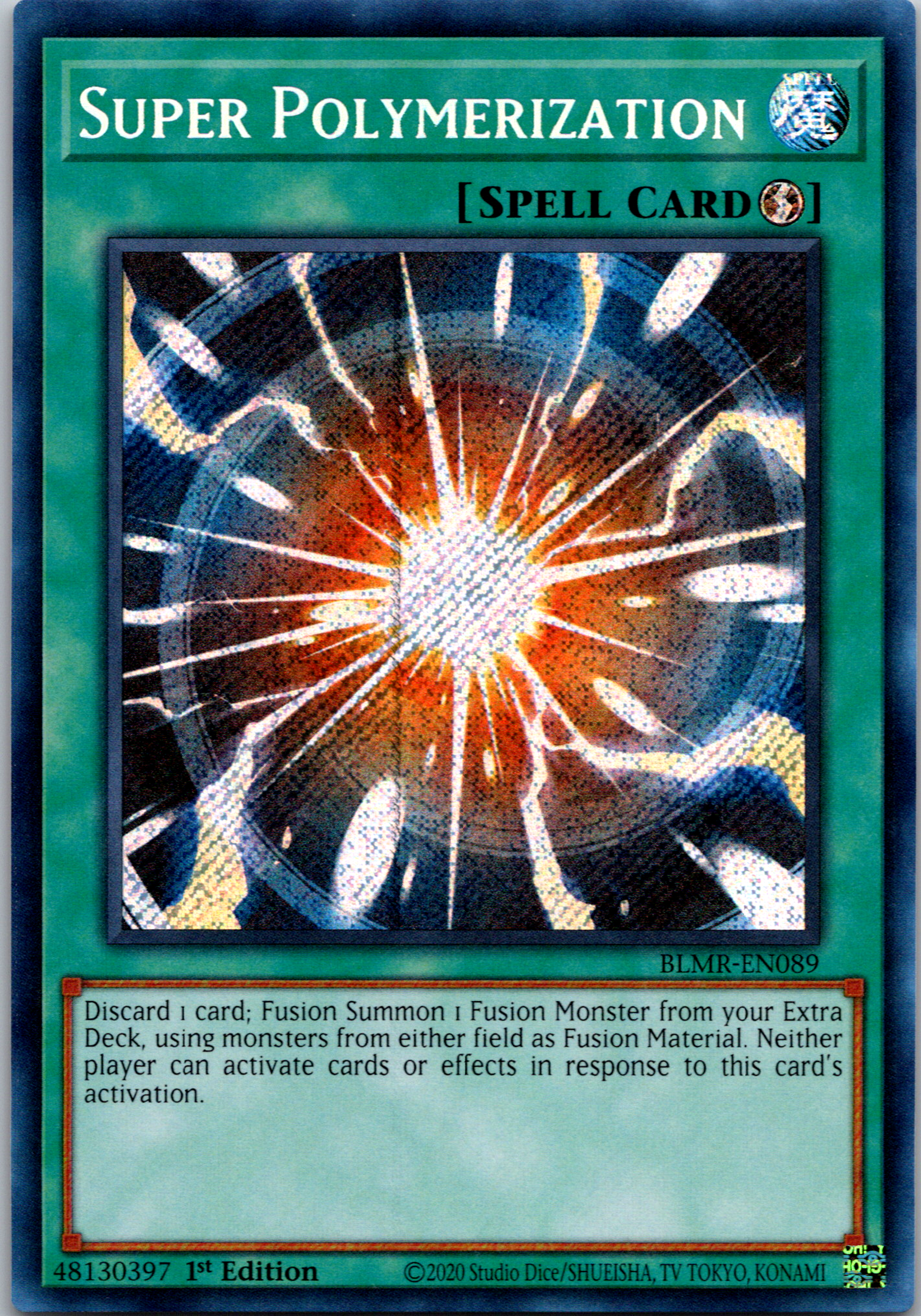 Super Polymerization [BLMR-EN089] Secret Rare