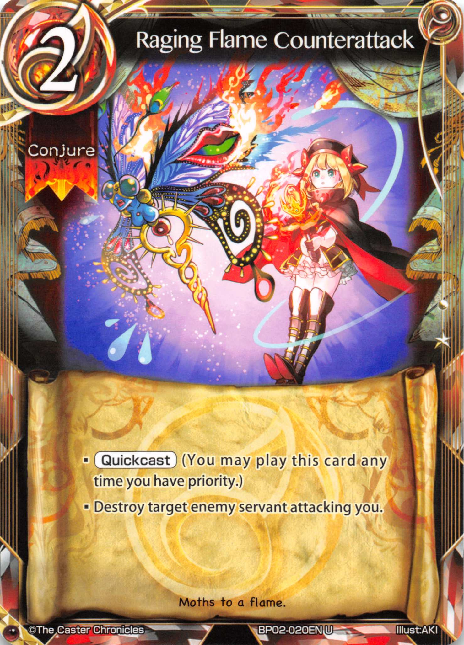 Raging Flame Counterattack - Duel Kingdom