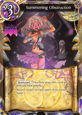 Summoning Obstruction - Duel Kingdom