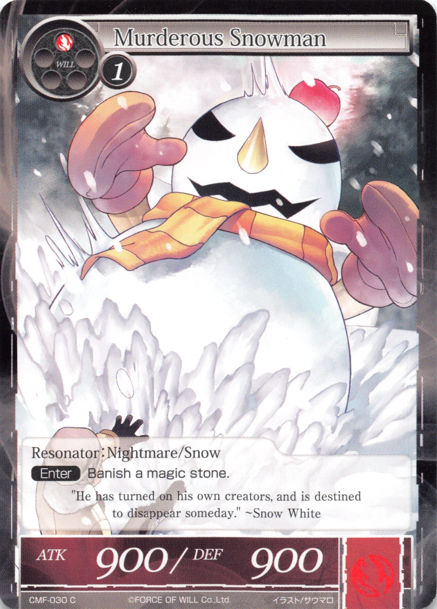 Murderous Snowman (CMF-030) [Crimson Moon's Fairy Tale]