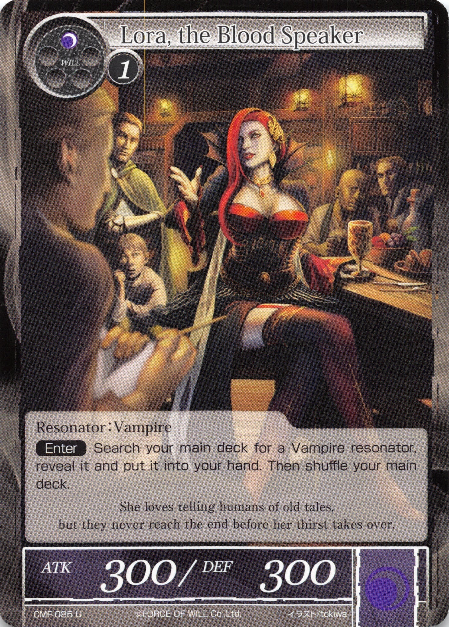 Lora, the Blood Speaker (CMF-085) [Crimson Moon's Fairy Tale]