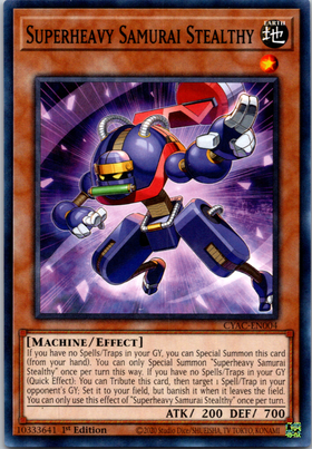 Superheavy Samurai Stealthy [CYAC-EN004] Common