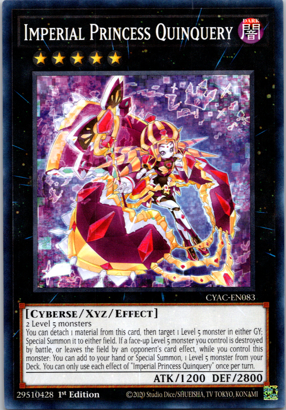 Imperial Princess Quinquery [CYAC-EN083] Common