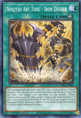 Ninjitsu Art Tool - Iron Digger [DABL-EN062] Common