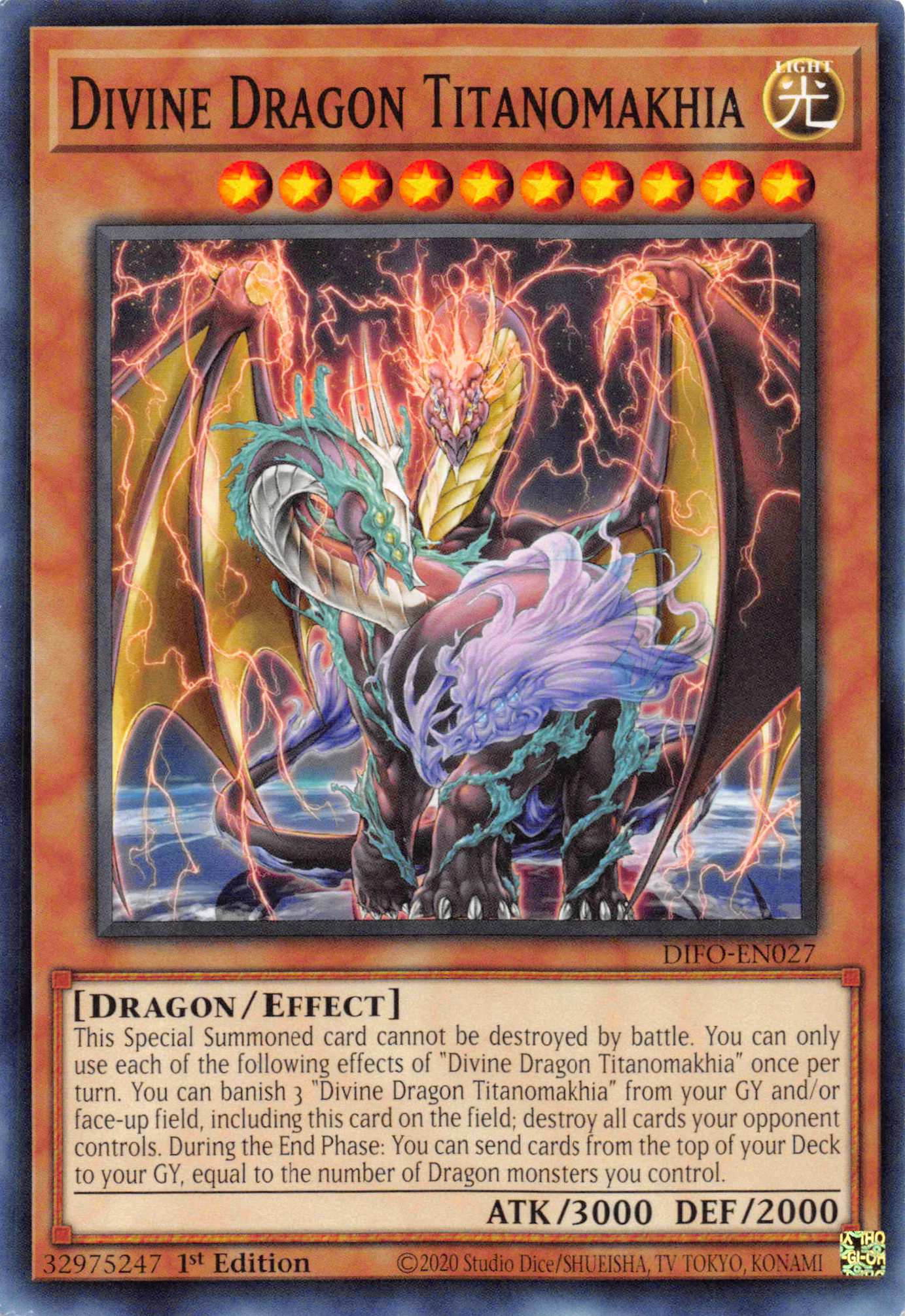 Divine Dragon Titanomakhia [DIFO-EN027] Common