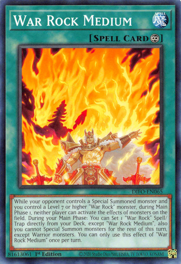 War Rock Medium [DIFO-EN065] Common