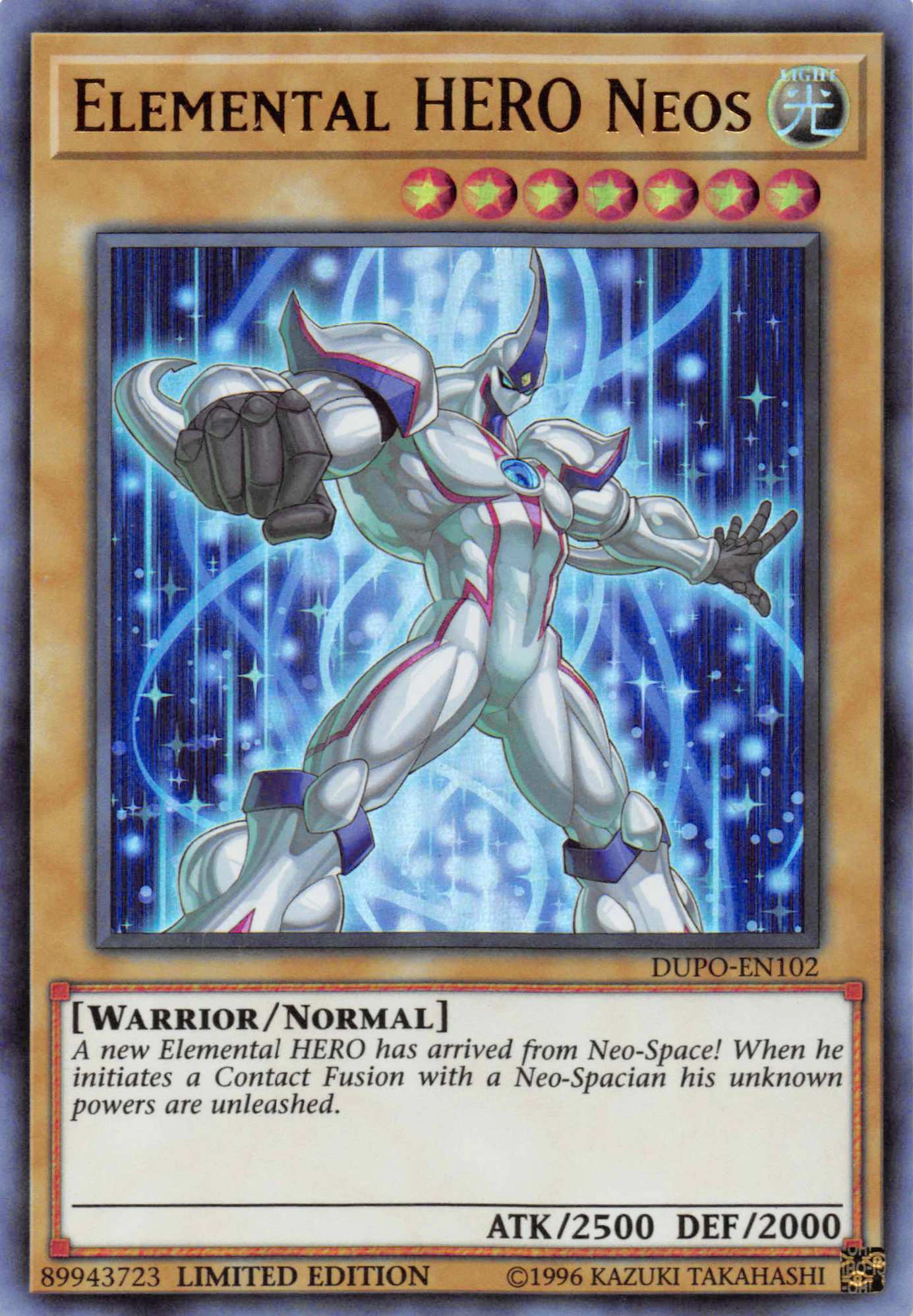 Elemental Hero Neos [DUPO-EN102] Ultra Rare