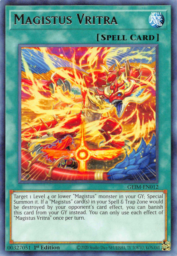 Magistus Vritra [GEIM-EN012] Rare