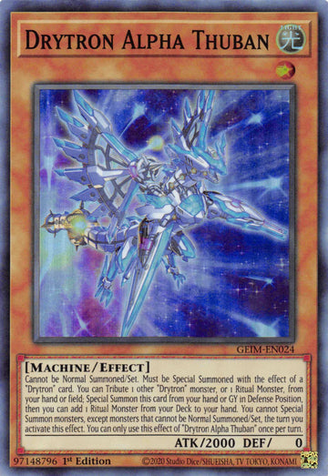 Drytron Alpha Thuban [GEIM-EN024] Super Rare