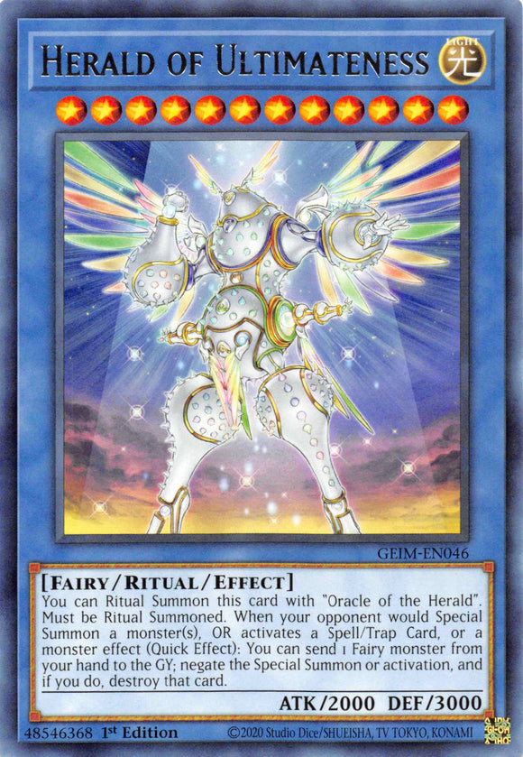 Herald of Ultimateness [GEIM-EN046] Rare