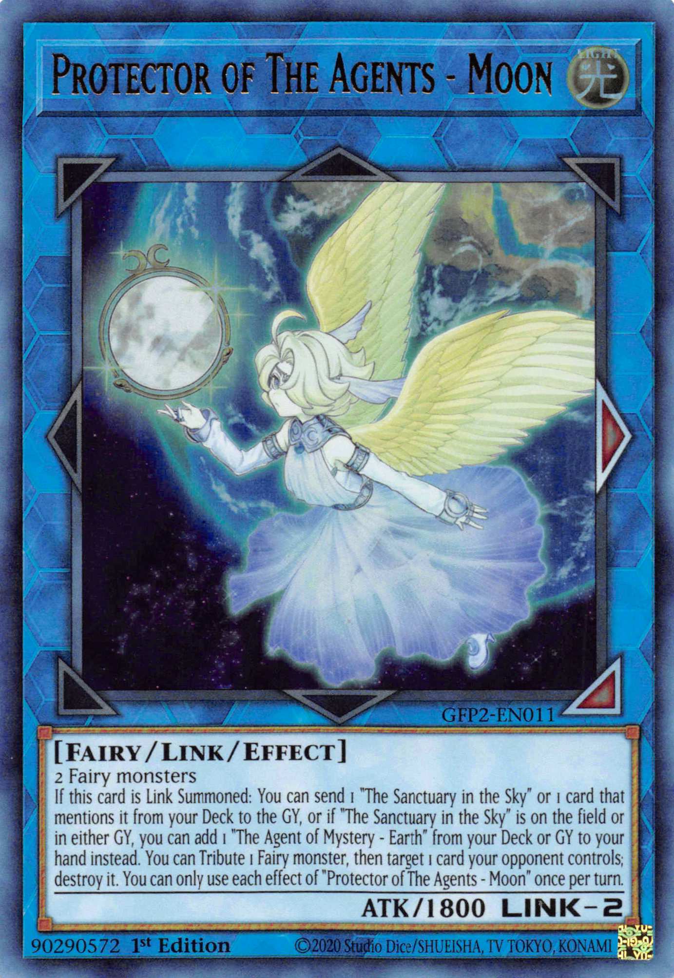 Protector of The Agents - Moon [GFP2-EN011] Ultra Rare - Duel Kingdom