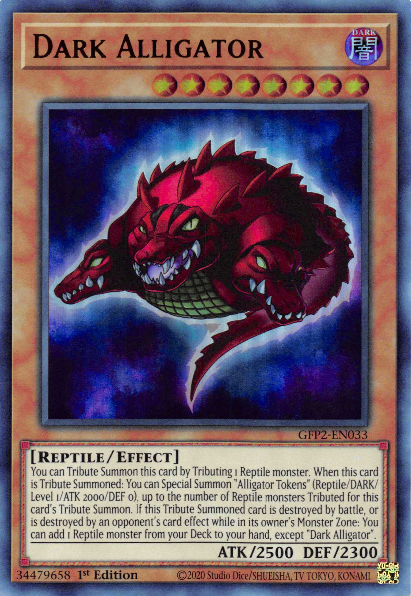 Dark Alligator [GFP2-EN033] Ultra Rare - Duel Kingdom