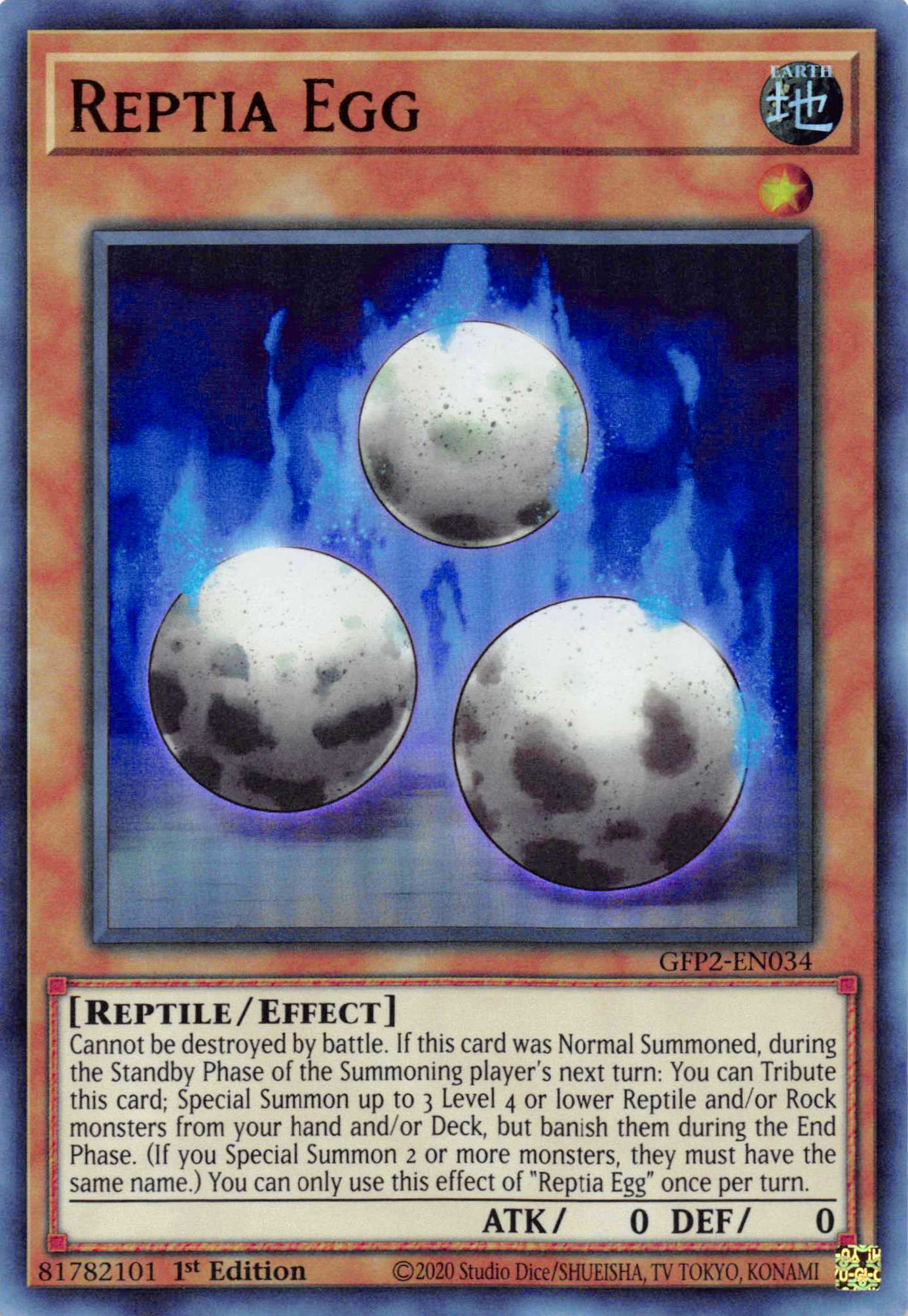 Reptia Egg [GFP2-EN034] Ultra Rare - Duel Kingdom